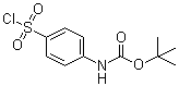 [4-(Chlorosulfonyl)phenyl]carbamic acid tert-butyl ester